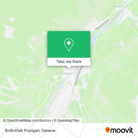 Brillothek Frutigen map