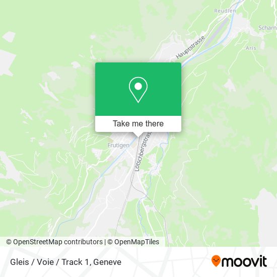 Gleis / Voie / Track 1 map