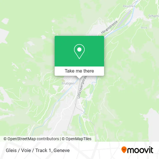 Gleis / Voie / Track 1 map