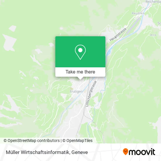 Müller Wirtschaftsinformatik map