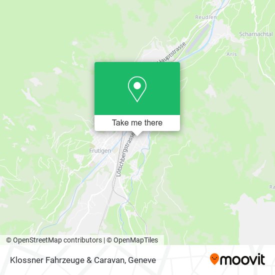 Klossner Fahrzeuge & Caravan map