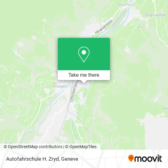 Autofahrschule H. Zryd map