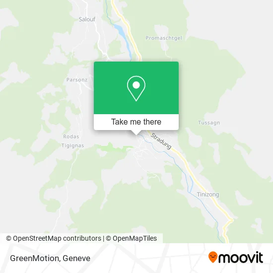 GreenMotion map