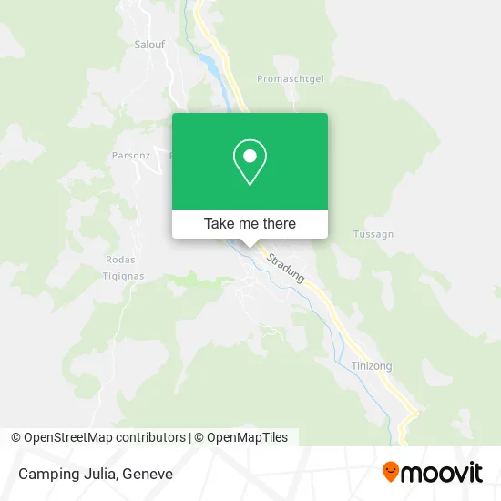 Camping Julia map
