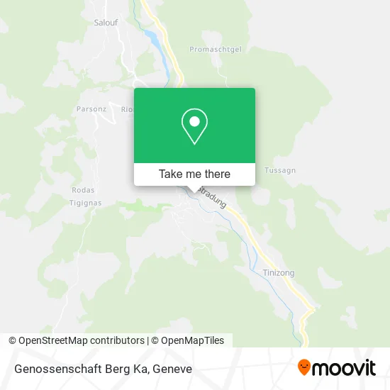 Genossenschaft Berg Ka map