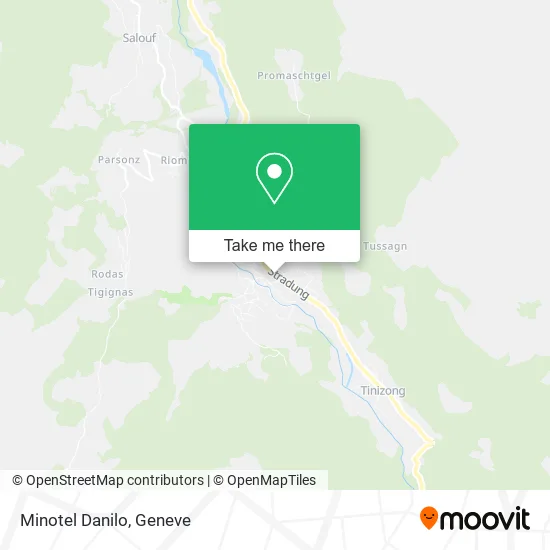 Minotel Danilo map