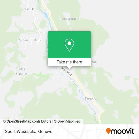 Sport Wasescha map