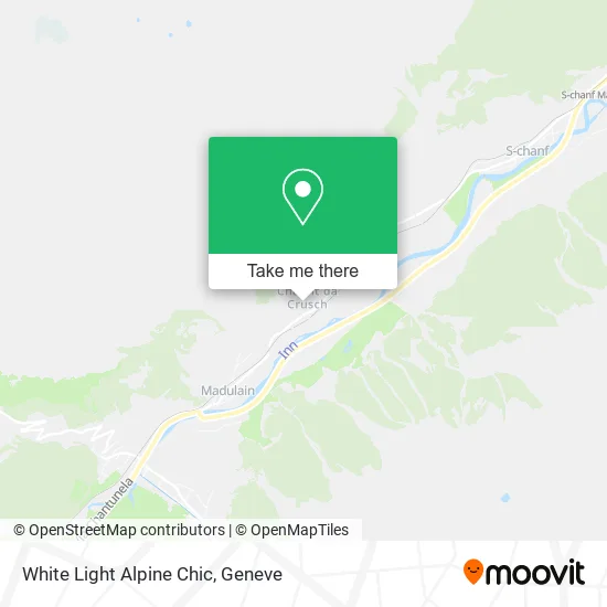 White Light Alpine Chic map