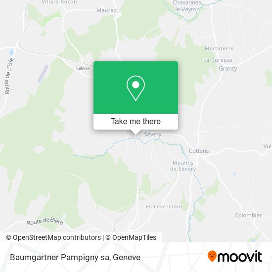 Baumgartner Pampigny sa map