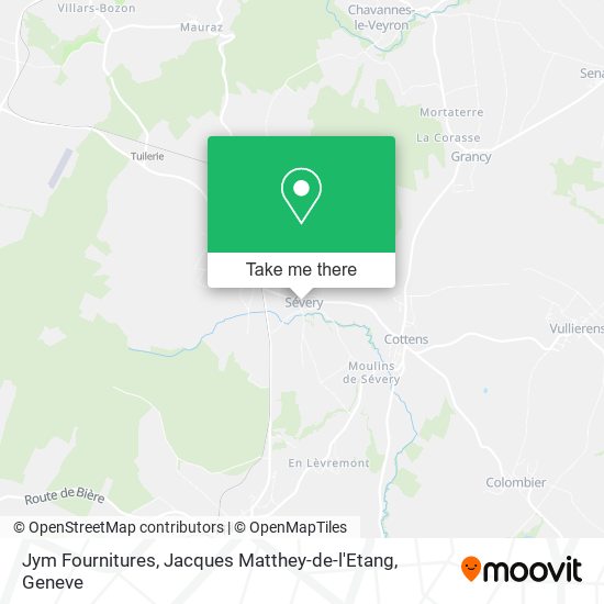 Jym Fournitures, Jacques Matthey-de-l'Etang map