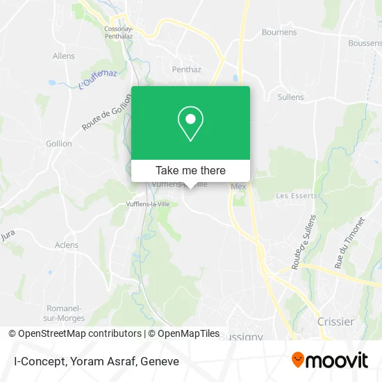 I-Concept, Yoram Asraf map