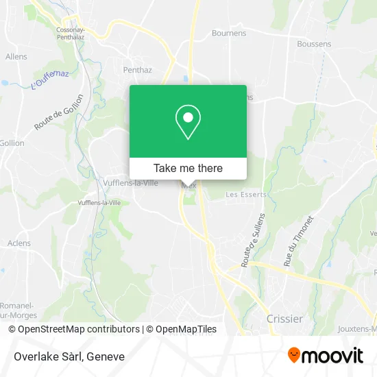 Overlake Sàrl map