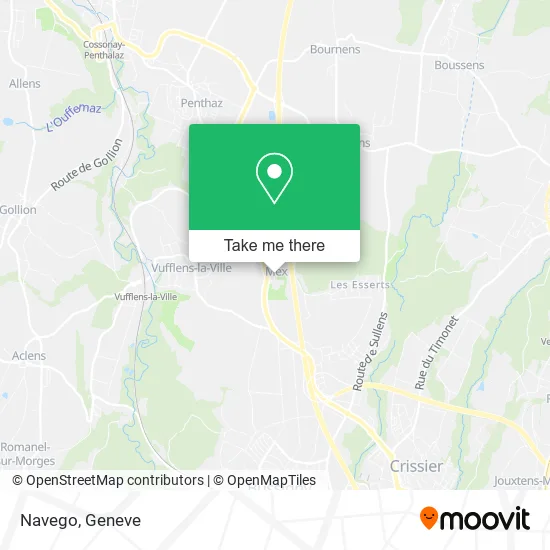 Navego map
