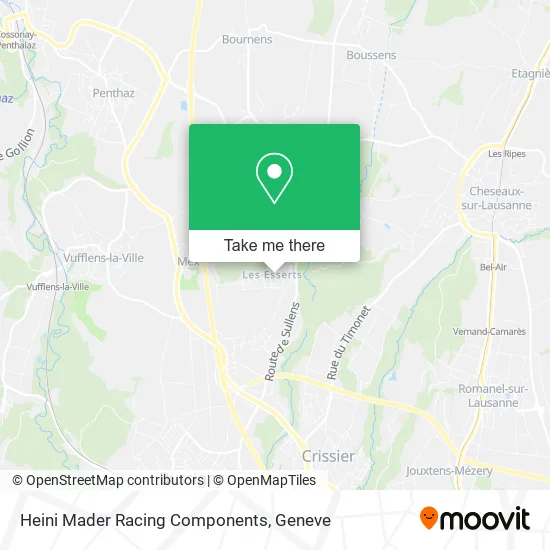 Heini Mader Racing Components map