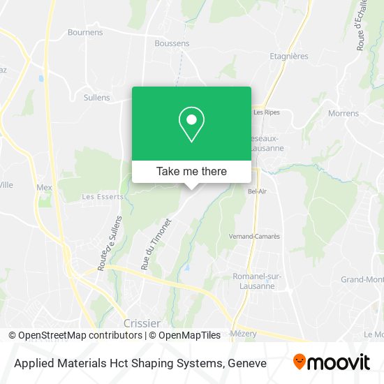 Applied Materials Hct Shaping Systems map