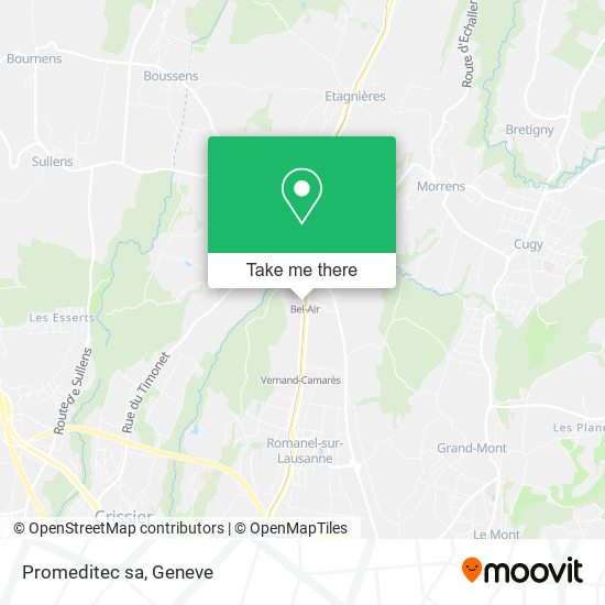 Promeditec sa map