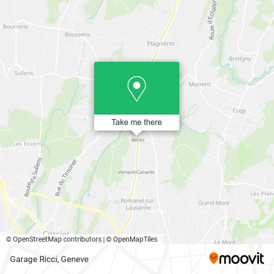 Garage Ricci map