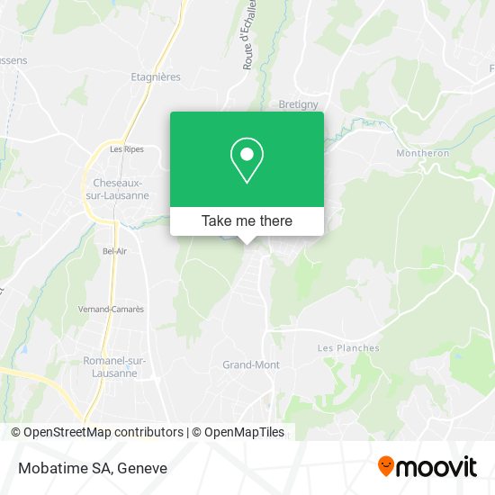 Mobatime SA map