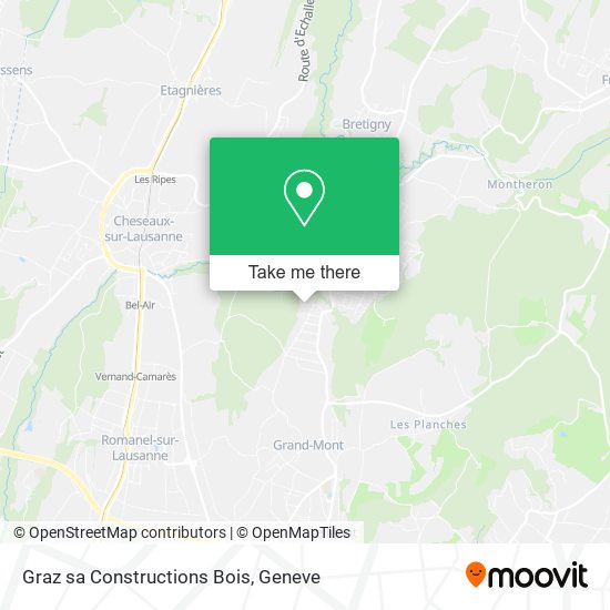 Graz sa Constructions Bois map