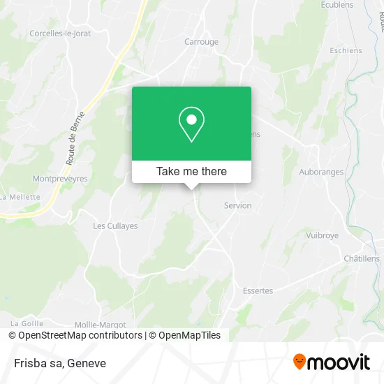 Frisba sa map
