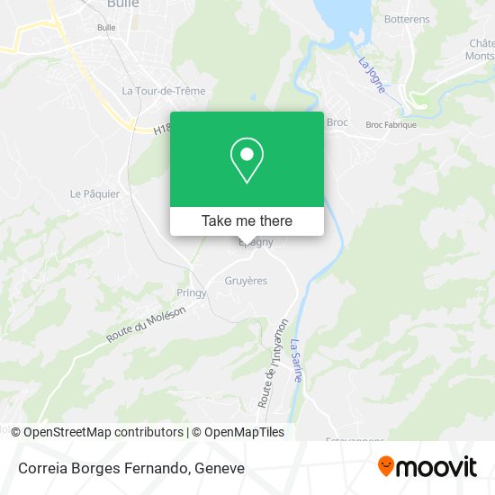 Correia Borges Fernando map