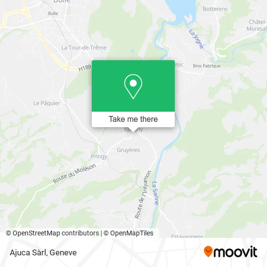 Ajuca Sàrl map