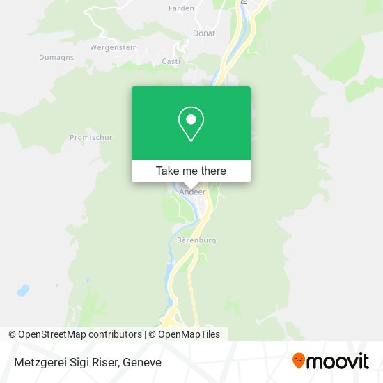 Metzgerei Sigi Riser map