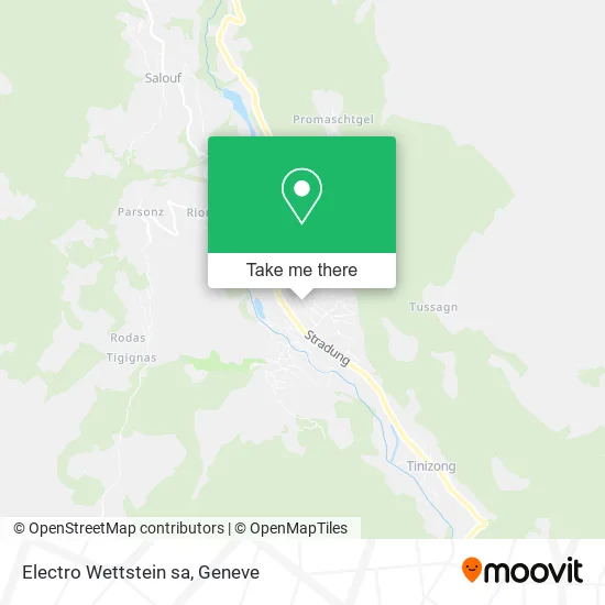 Electro Wettstein sa map