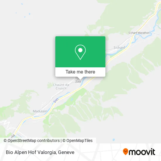 Bio Alpen Hof Valorgia map