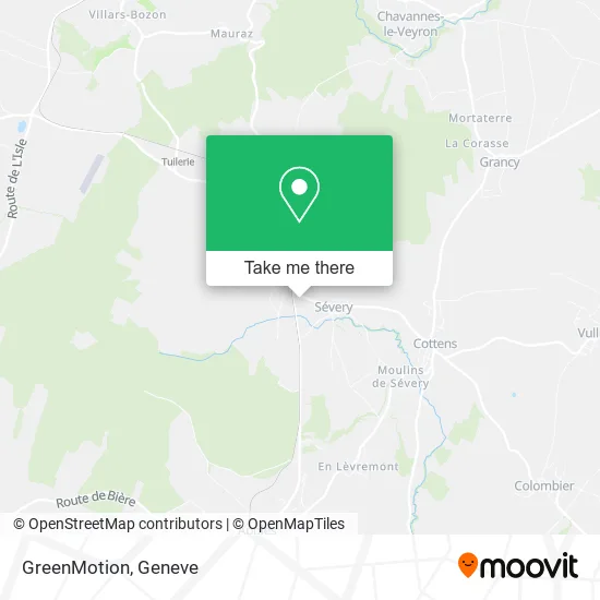 GreenMotion map