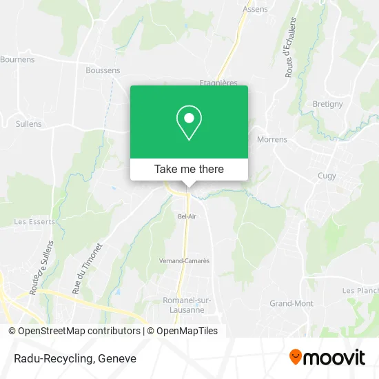 Radu-Recycling map