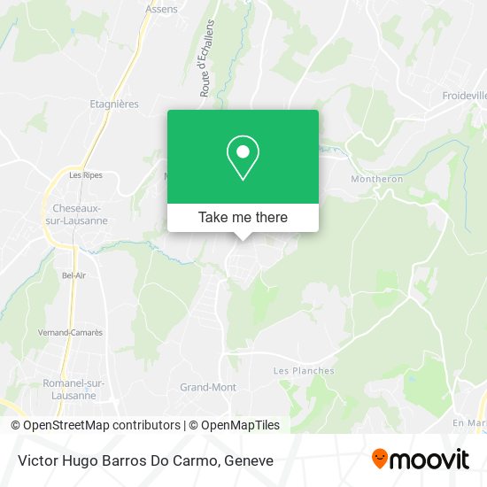 Victor Hugo Barros Do Carmo map