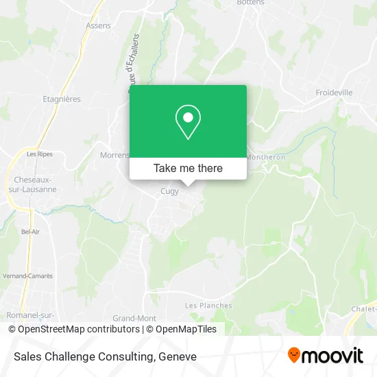 Sales Challenge Consulting map