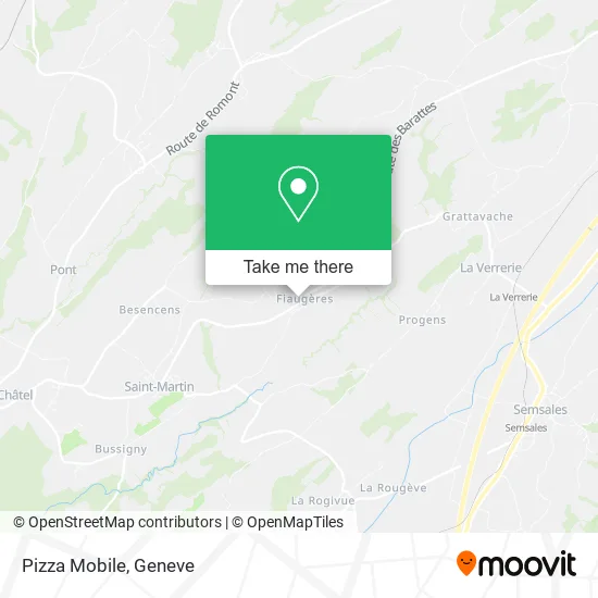 Pizza Mobile map
