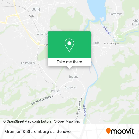 Gremion & Staremberg sa map