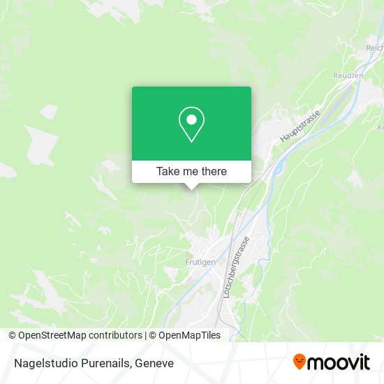 Nagelstudio Purenails map