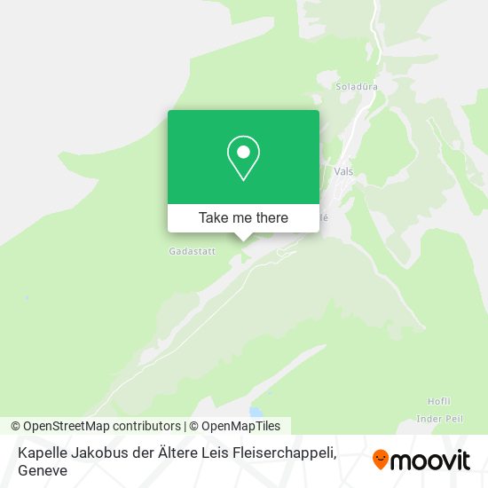 Kapelle Jakobus der Ältere Leis Fleiserchappeli map