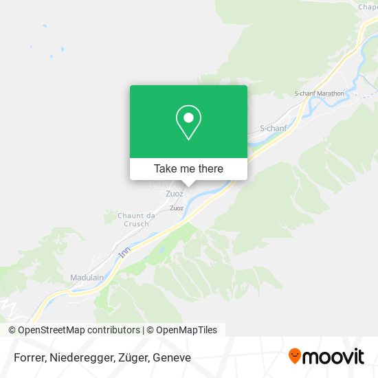 Forrer, Niederegger, Züger map