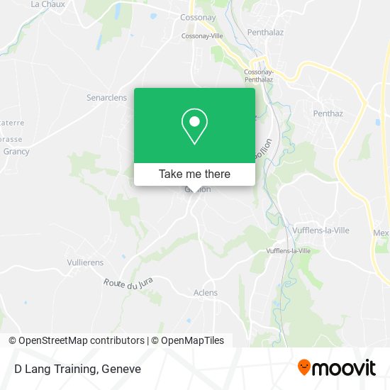 D Lang Training map