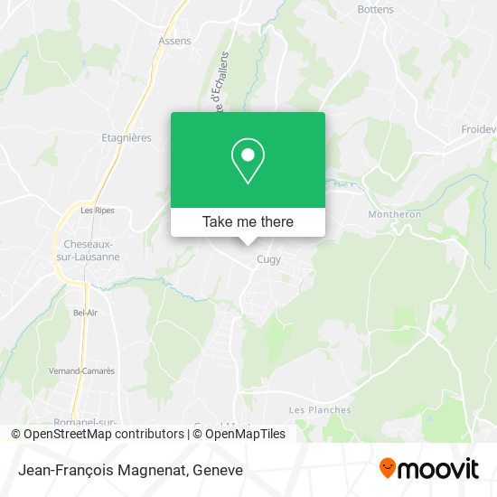 Jean-François Magnenat map