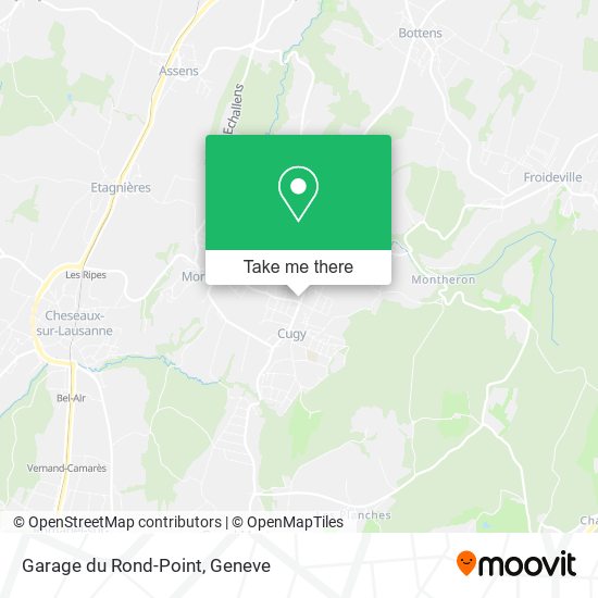 Garage du Rond-Point map