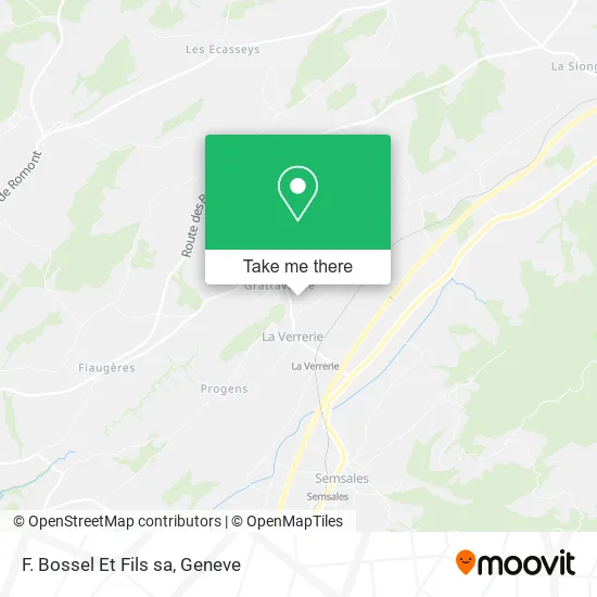 F. Bossel Et Fils sa map