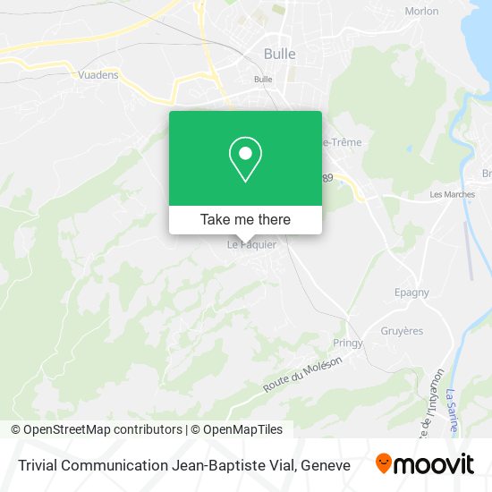 Trivial Communication Jean-Baptiste Vial map