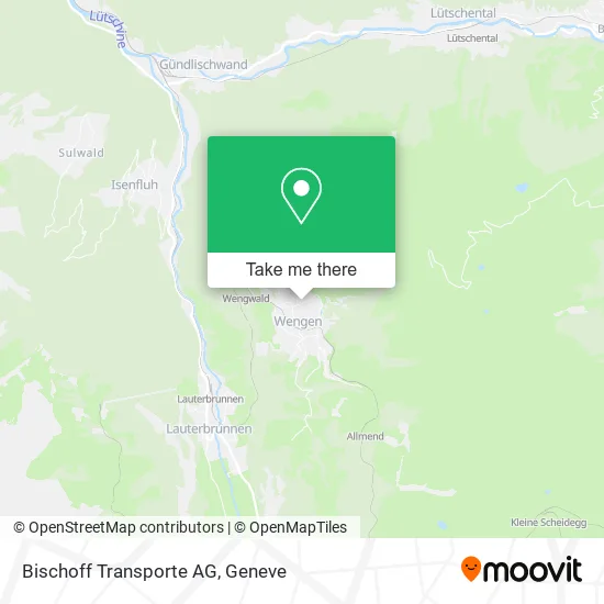 Bischoff Transporte AG map