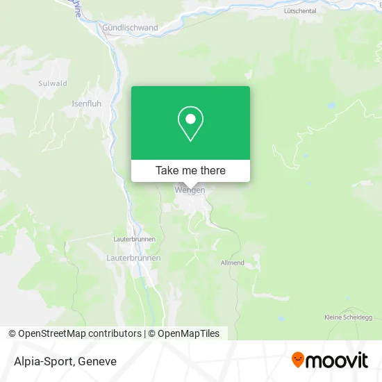 Alpia-Sport map