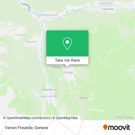 Verein Freunde map