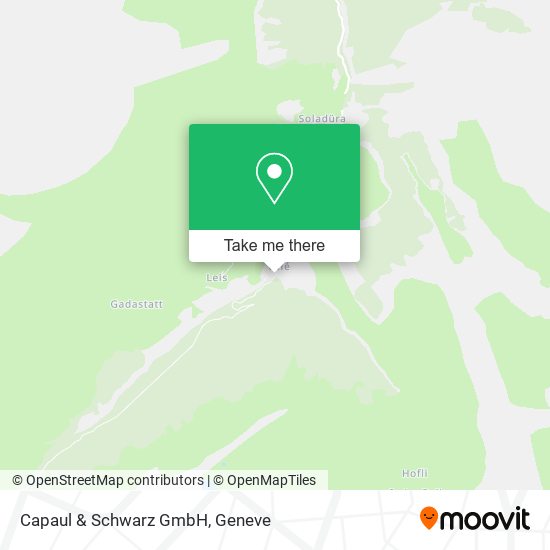 Capaul & Schwarz GmbH map