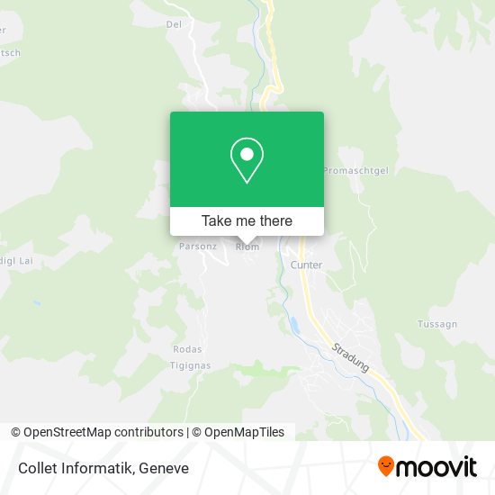 Collet Informatik map