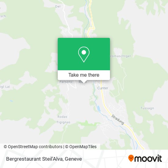 Bergrestaurant Steil'Alva map