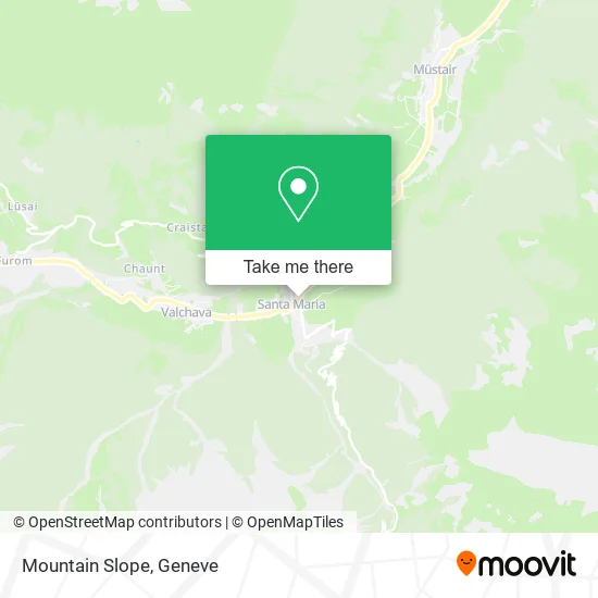Mountain Slope map